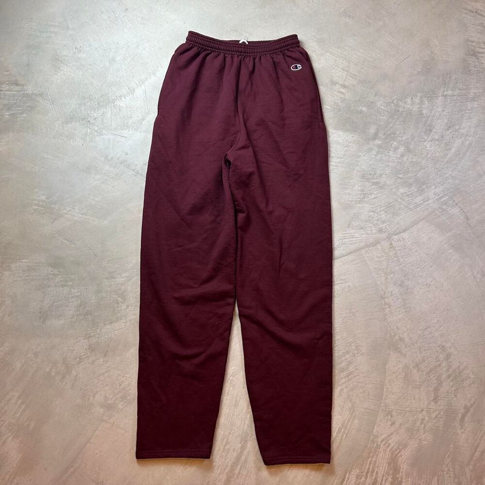 Champion Men's Burgundy and Red Joggers-tracksuits